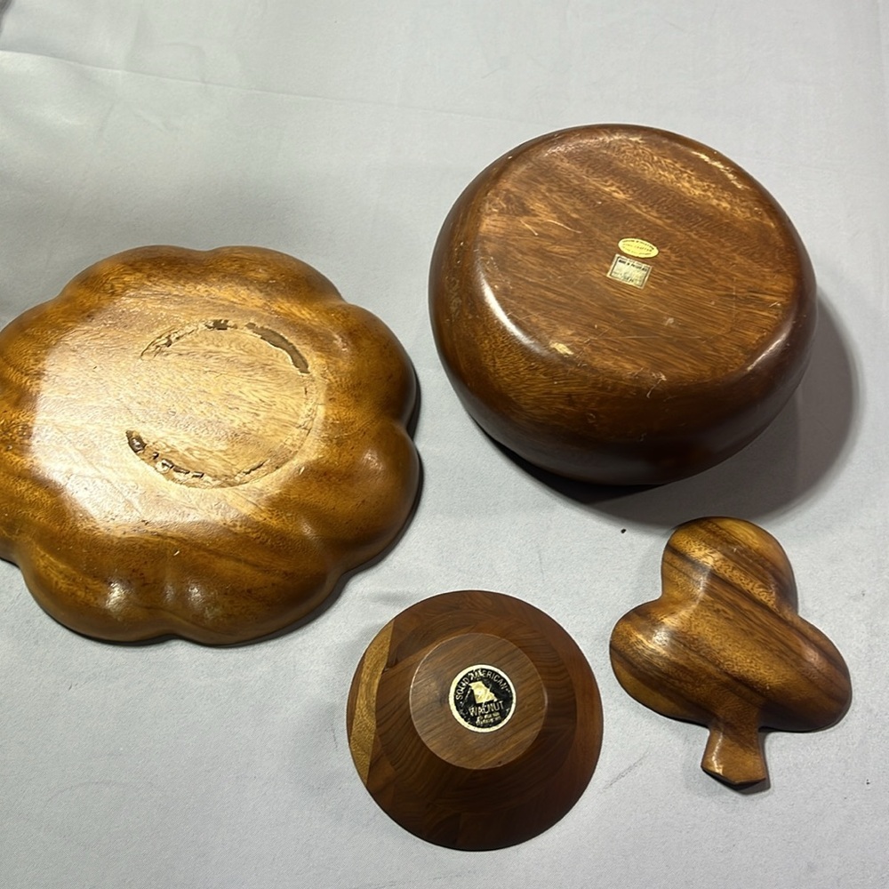 Wood bowls - Picture 3 of 10